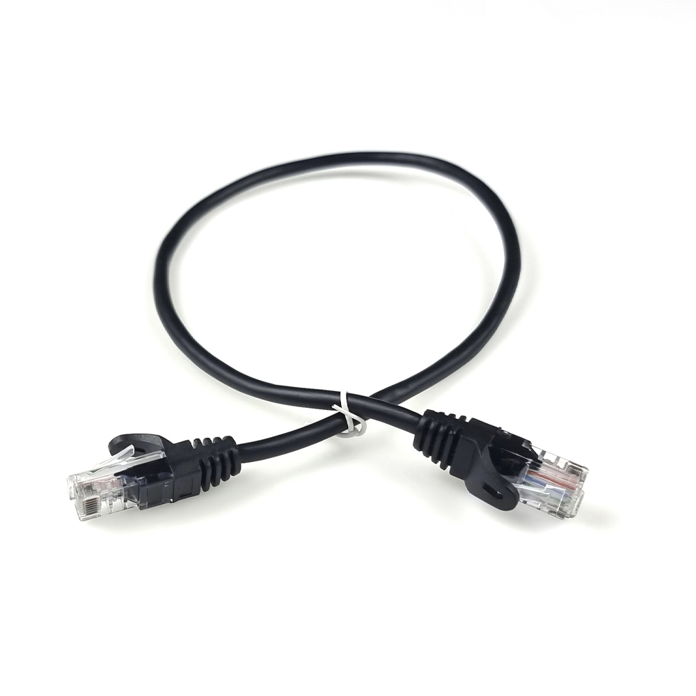 Патч-корд Hypernet PC-UTP-05M 0.5м UTP RJ45 кат. 5Е литий чорний