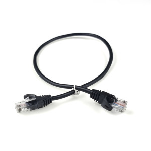 Патч-корд Hypernet PC-UTP-05M 0.5м UTP RJ45 кат. 5Е литий чорний