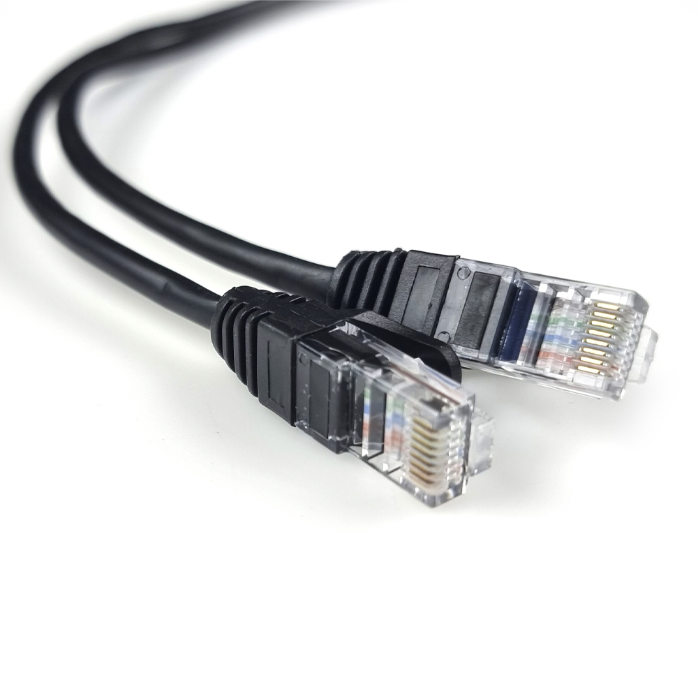 Патч-корд Hypernet PC-UTP-05M 0.5м UTP RJ45 кат. 5Е литий чорний