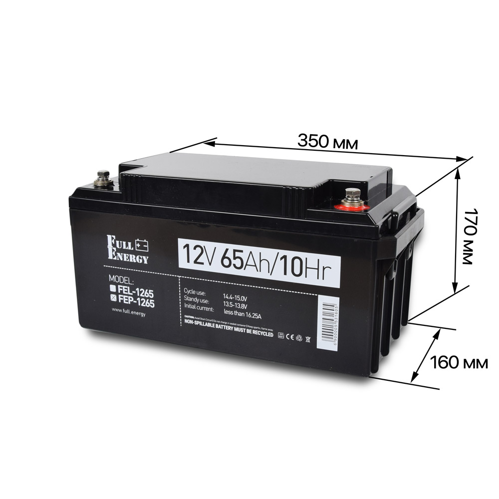 Акумулятор Full Energy FEP-1265