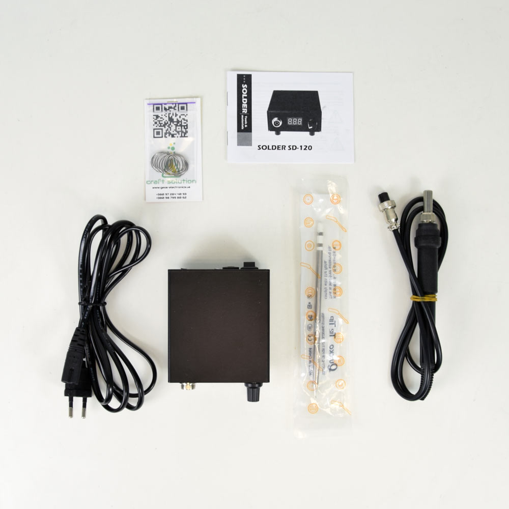 Паяльная станция Geos SOLDER SD120