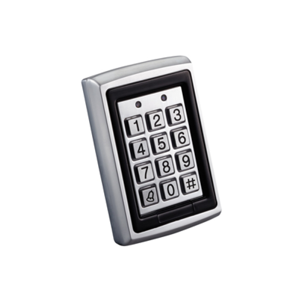 Кодова клавіатура Yli Electronic YK-568L з вбудованим зчитувачем карт/брелоків