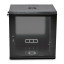 Шкаф серверный SteelNet 12U 600 x 450 для сетевого оборудования (стекло, черный)