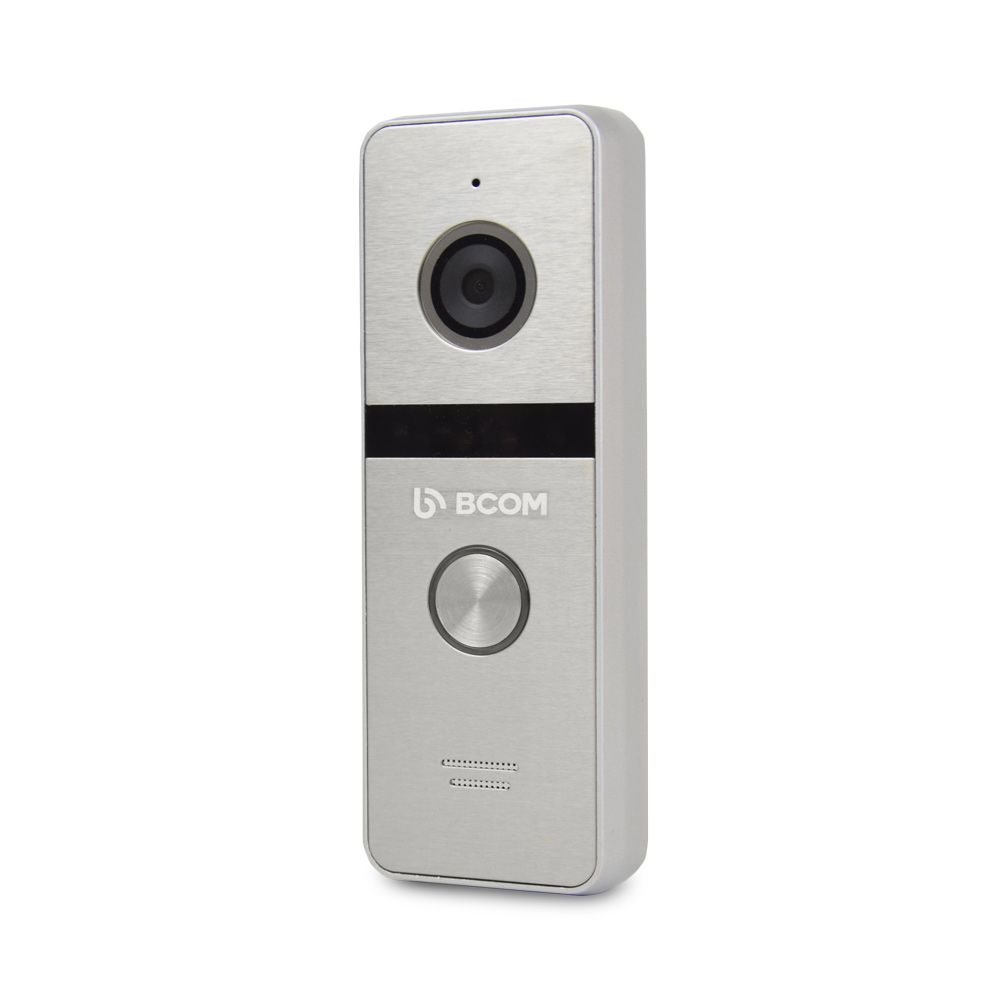 Комплект Wi-Fi видеодомофонa BCOM BD-760FHD/T White с поддержкой Tuya Smart + BT-400FHD Silver