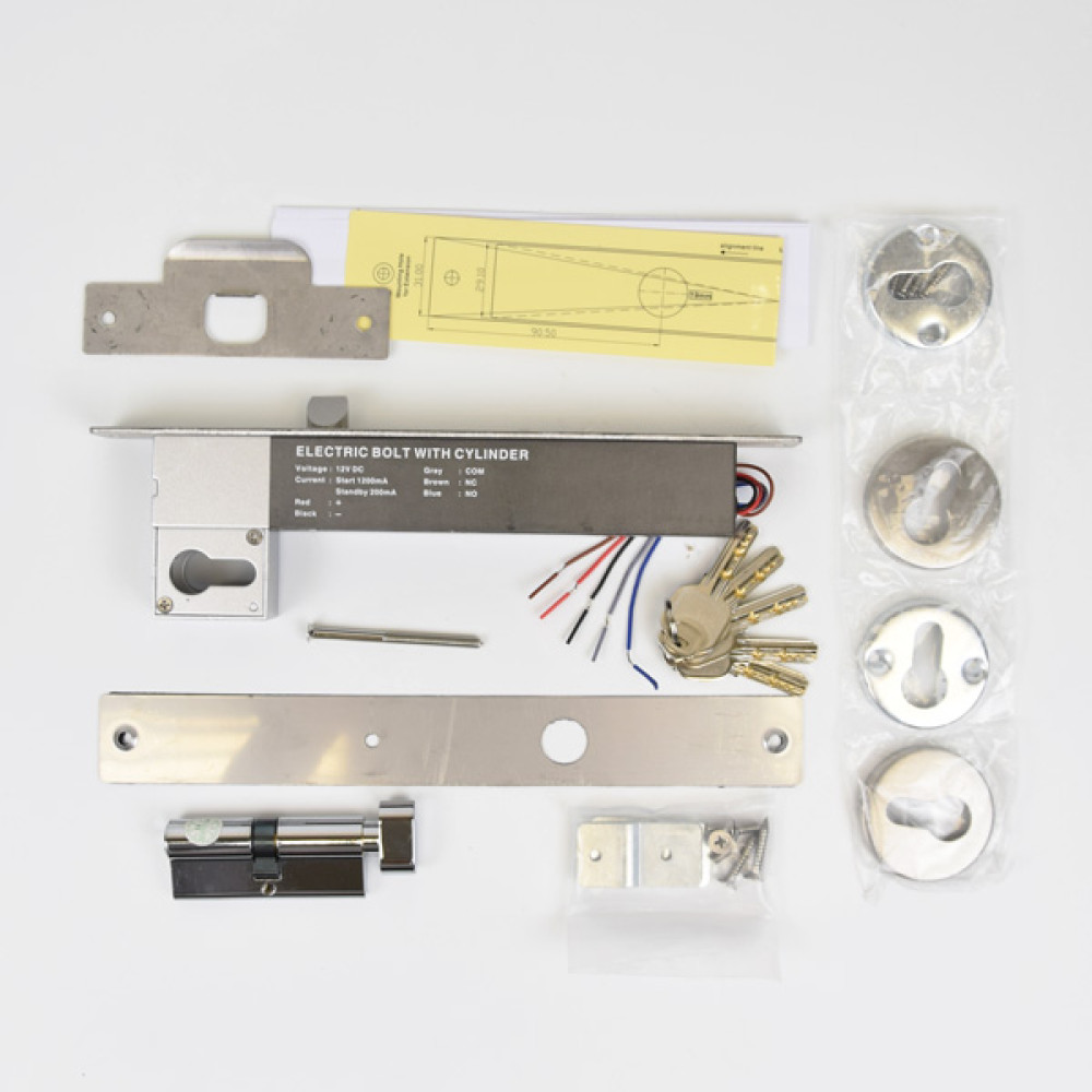 Электроригельный замок Yli Electronic YB-630C(LED)