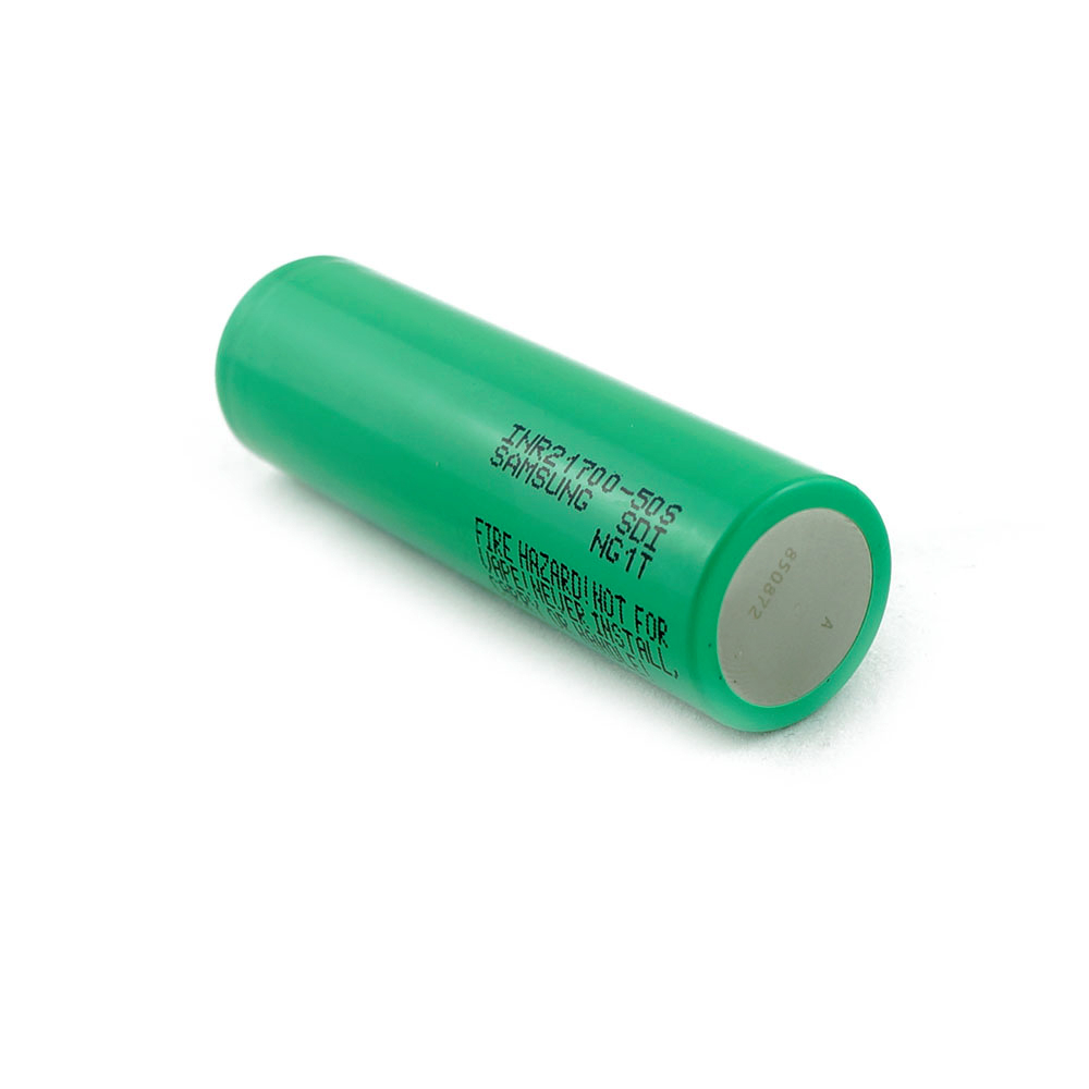 Акумулятор Li-ion 21700 Samsung INR21700-50S SDI 5000 мА·год 3,6 В 45 А