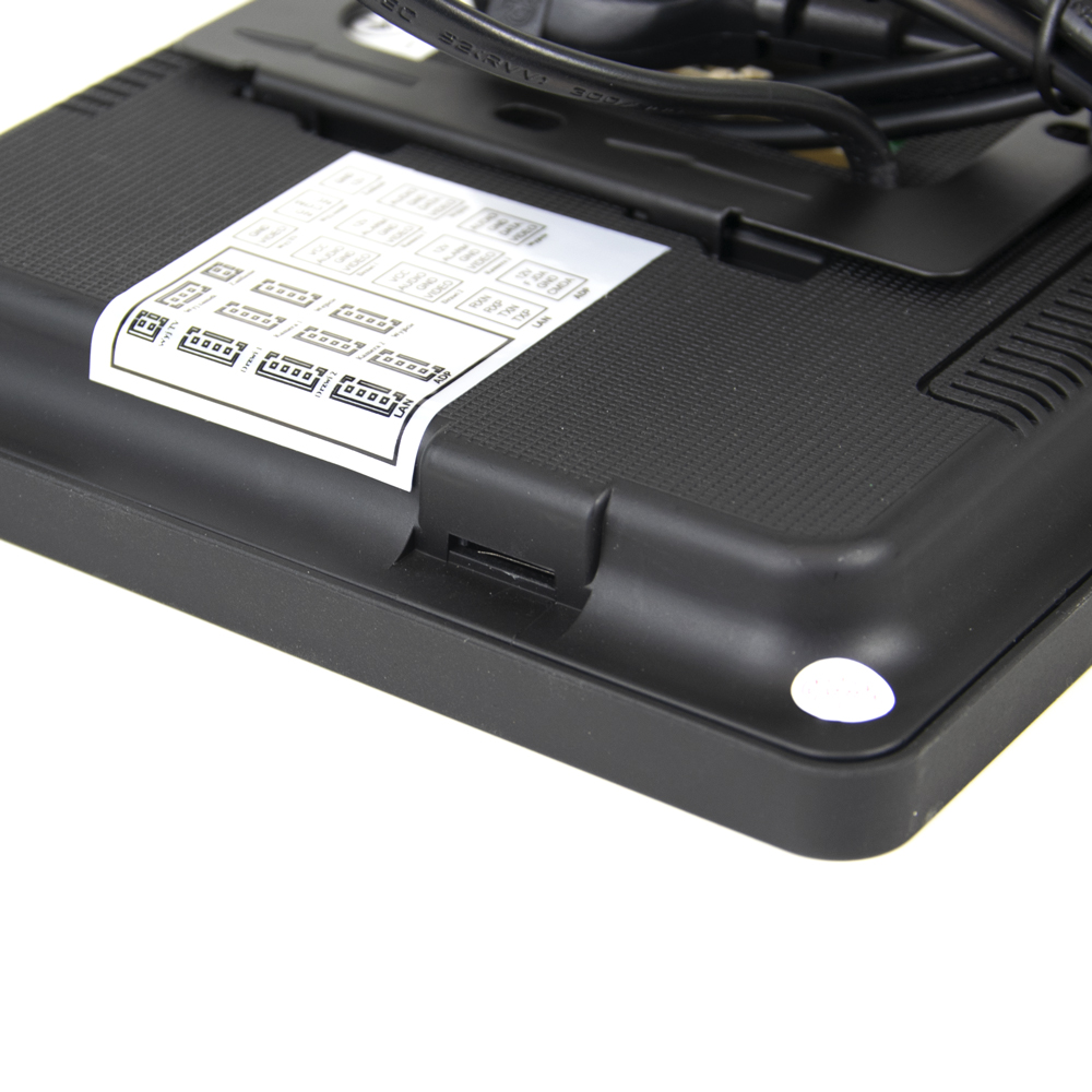 Комплект Wi-Fi відеодомофонa BCOM BD-760FHD/T Black з підтримкою Tuya Smart + BT-400FHD Black