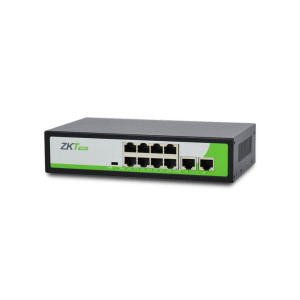 8-портовий PoE комутатор ZKTeco ZK-PoE82N-120W