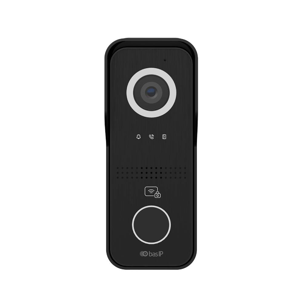 Комплект відеодомофона Bas-IP BAS KIT AV-06 black + AZ07LL white