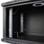 Шкаф серверный SteelNet 9U 600 x 350 для сетевого оборудования (стекло, черный)