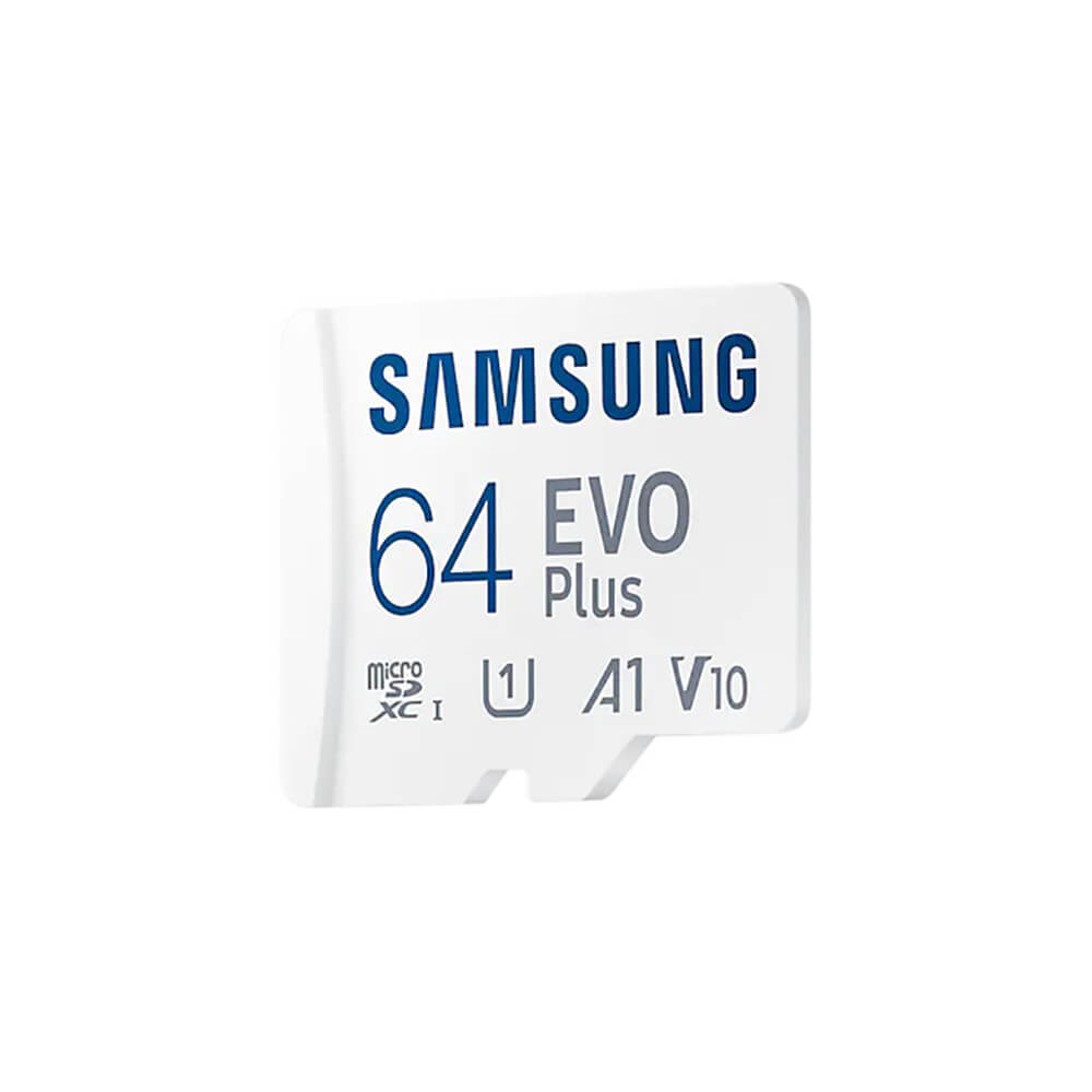 Карта памяти Samsung Evo MicroSDXC 64GB UHS-I U1 V10 A1 + адаптер SD (MB-MC64SA/EU)