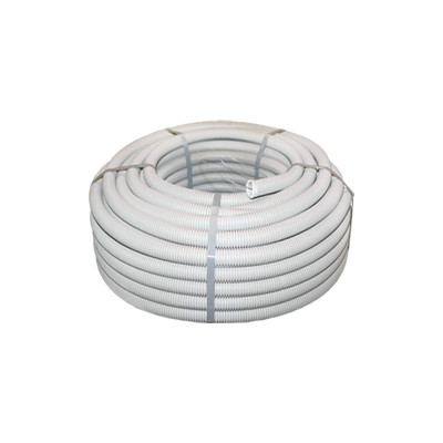 Гофротруба Light ДКС ПВХ D 25 1м сіра