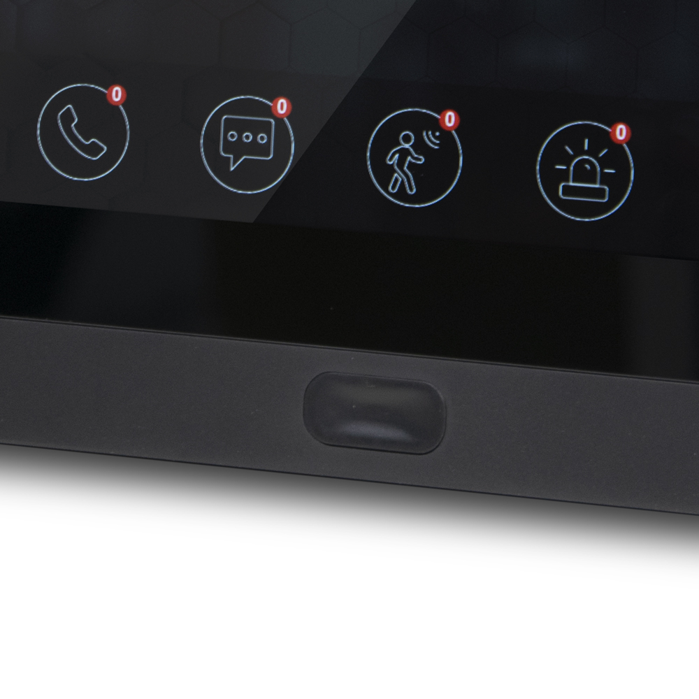Комплект Wi-Fi відеодомофонa BCOM BD-760FHD/T Black з підтримкою Tuya Smart + BT-400FHD Black