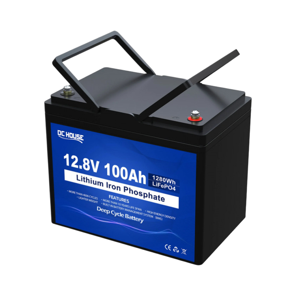 Аккумулятор DC HOUSE 12.8V 100Ah Bluetooth LiFePO4 (ECO-LFP1210003)