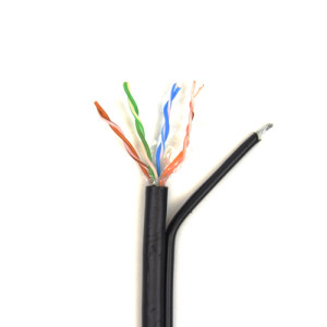 Atis UTP 4*2*0.5-CU PE MT кат.5е (UTP мідь зовнішній з несучим тросом) бухта 305м