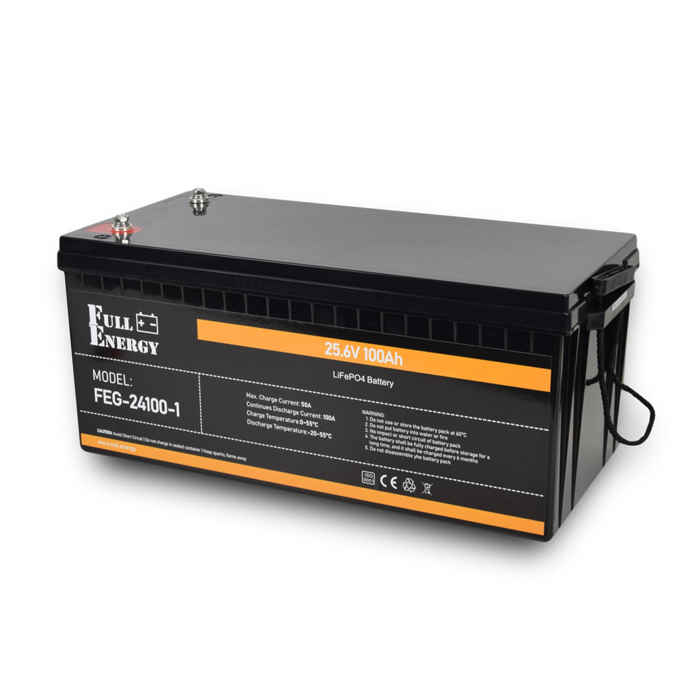 Аккумулятор LiFePO4 Full Energy FEG-24100-1 25.6В 100А·час с Bluetooth