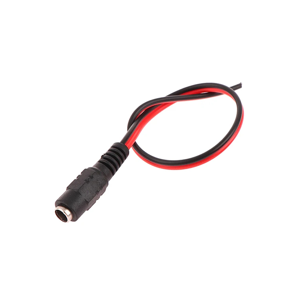 Роз'єм Nobrand живлення (мама, female) Power jack 2.1*5.5mm з дротом 20 см