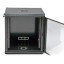 Шкаф серверный SteelNet 12U 600 x 450 для сетевого оборудования (стекло, черный)