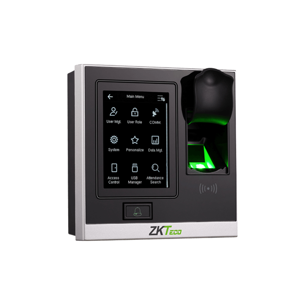 Биометрический терминал ZKTeco SF400 со считывателем отпечатков пальцев