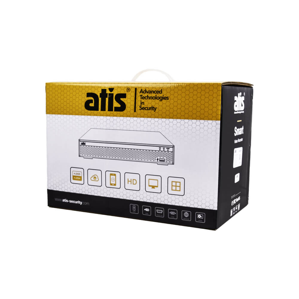 Комплект відеоспостереження ATIS kit 4 int