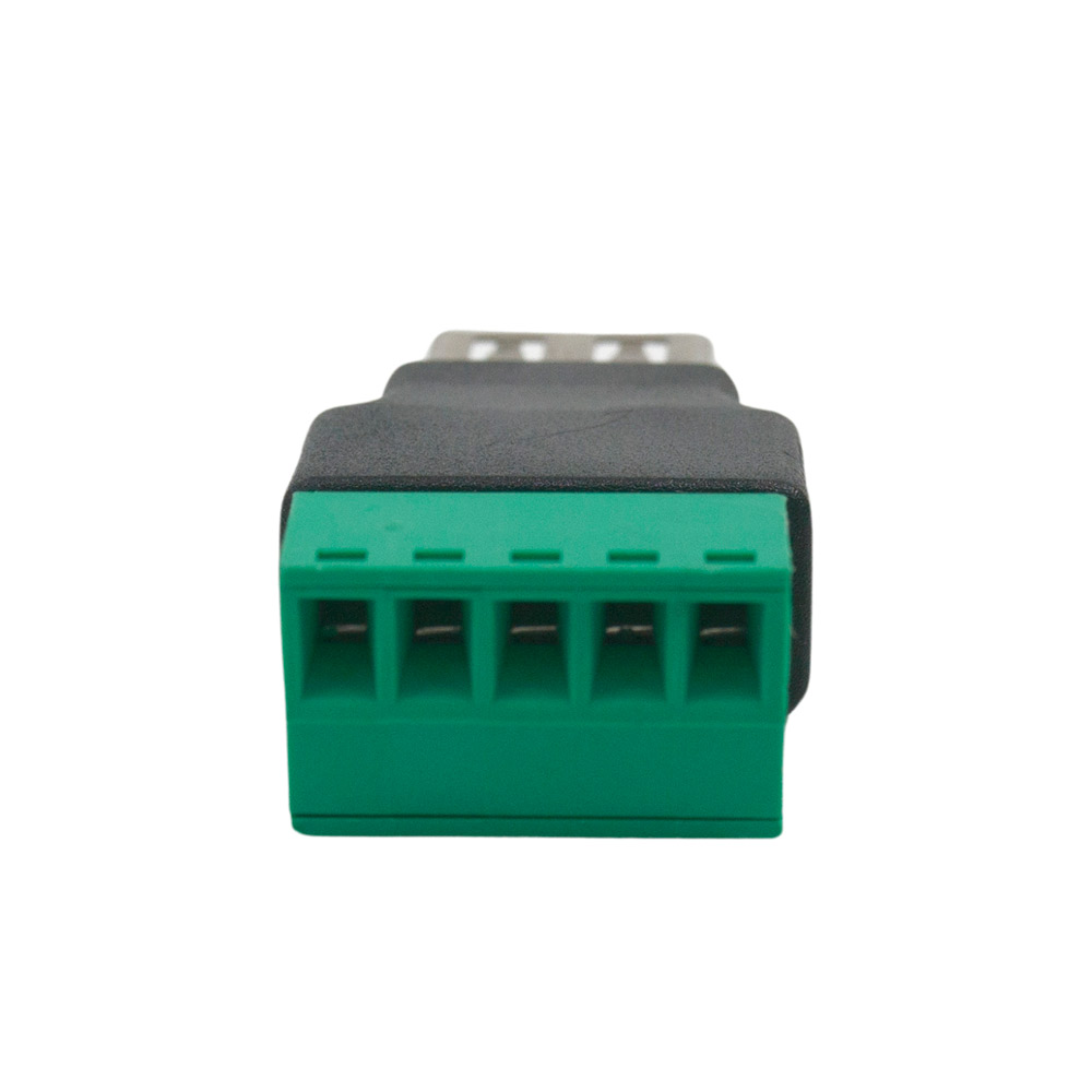 Роз'єм Atis USB під затискач (female)