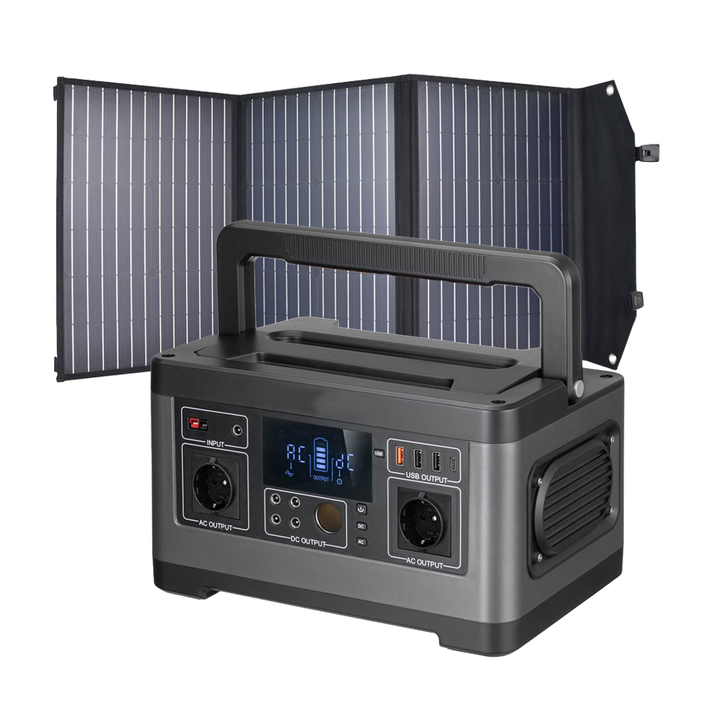 Комплект зарядная станция Full Energy PPS-500WE + Солнечная панель New Energy Technology 100W Solar Charger
