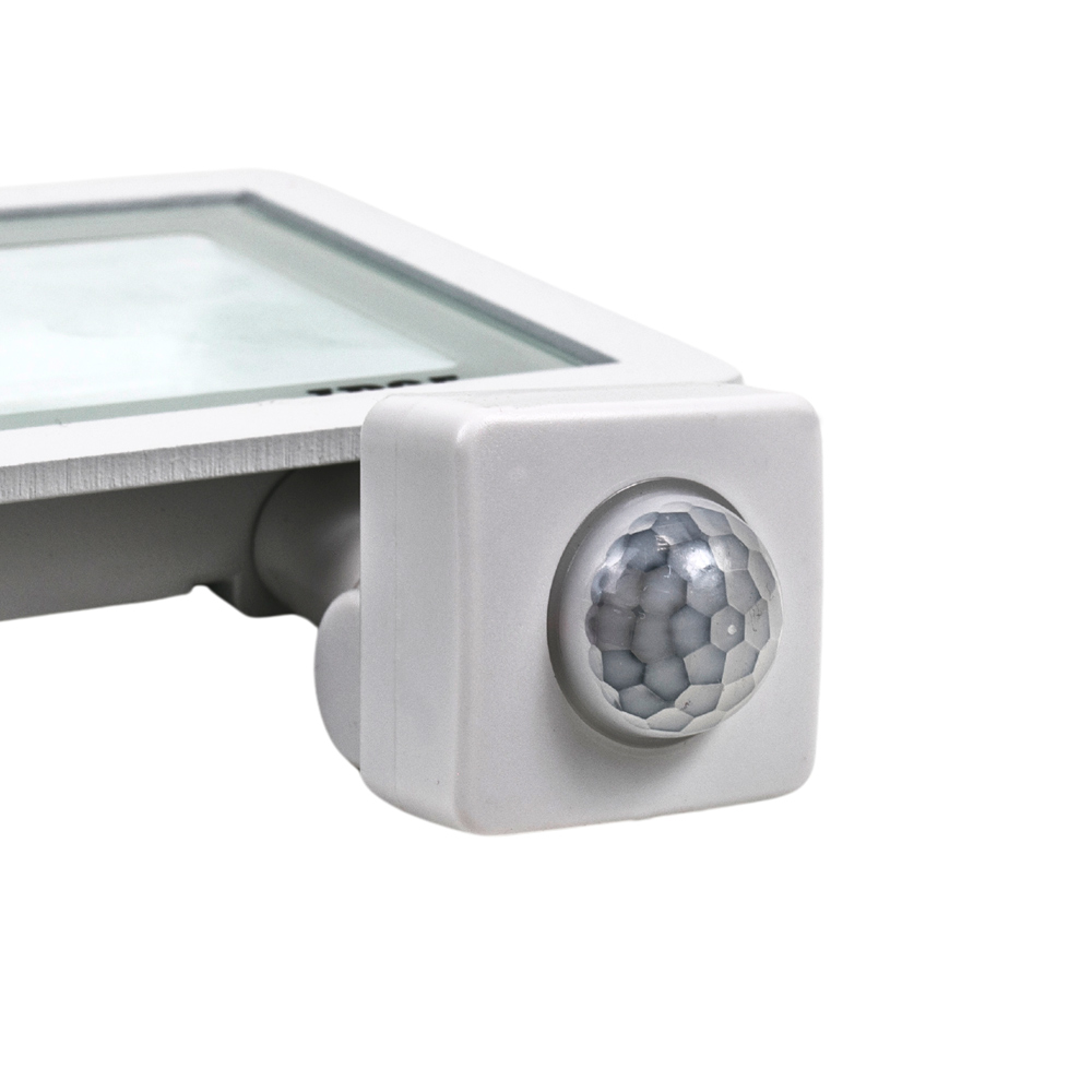 Світлодіодний прожектор Lightwell LW-FL-W-50-S 50 Вт з датчиком руху