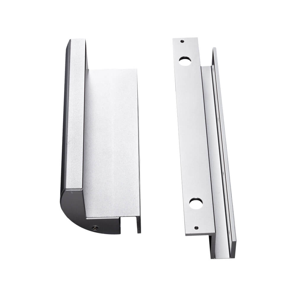 Кронштейн Yli Electronic MBK-280NGZ для крепления соответствующей планки на стеклянную дверь без рамы.