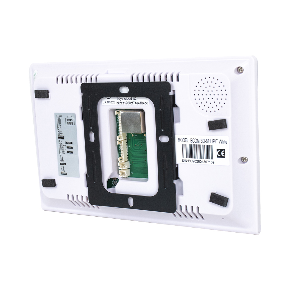 Wi-Fi IP-видеодомофон BCOM BD-871 IP/T White с поддержкой Tuya Smart