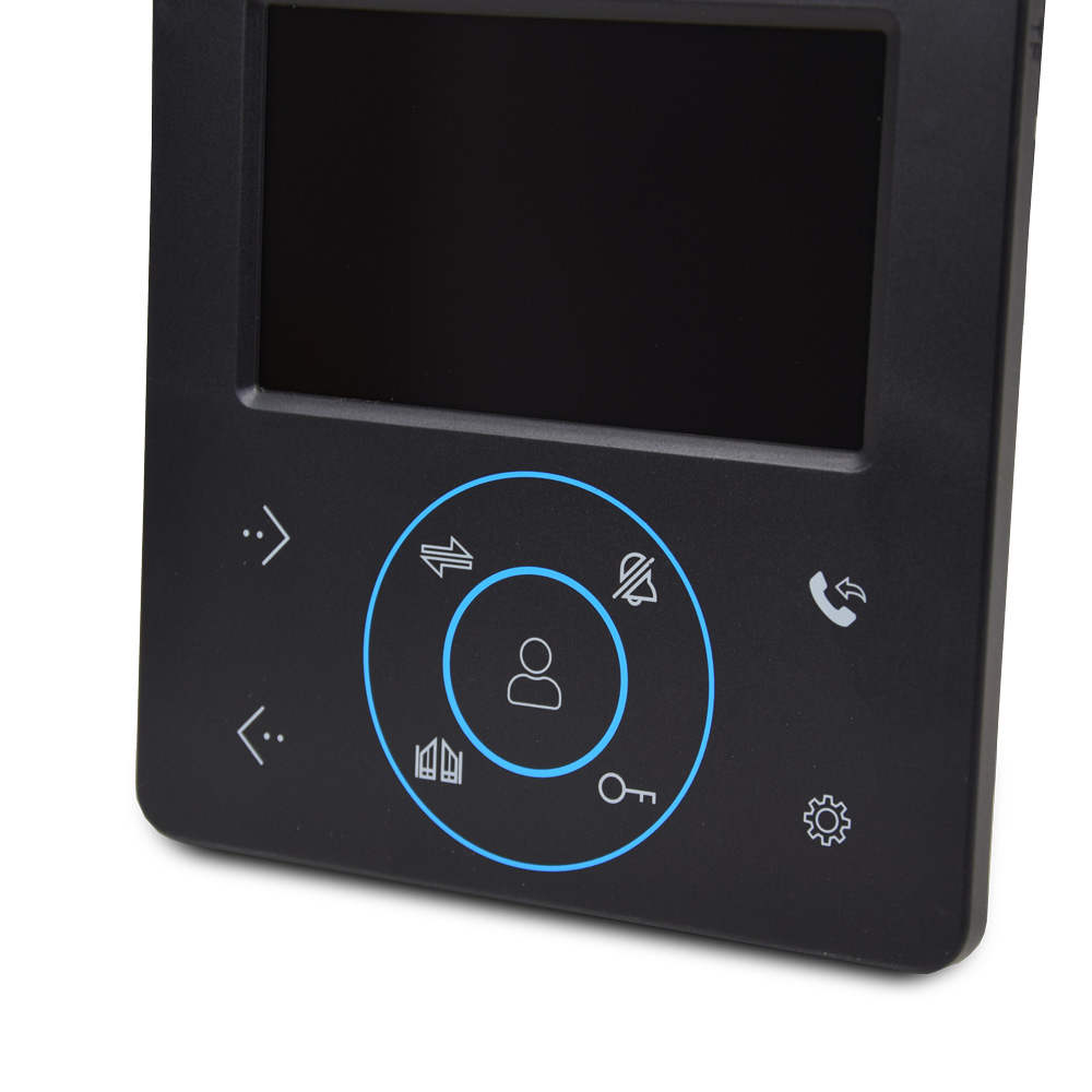 Комплект відеодомофона BCOM BD-480 Black Kit + Atis Lock