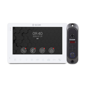 Комплект видеодомофона BCOM BD-780M White Kit box