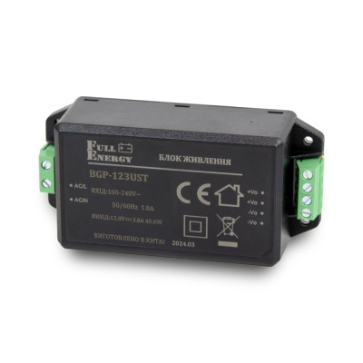 Блок питания Full Energy BGP-123UST 12 В/3.8 А на печатную плату