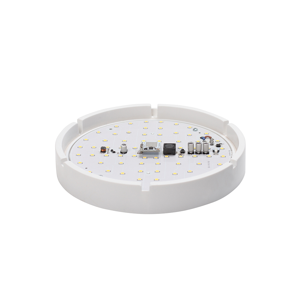 Светильник ERKA 1065D.i LED-В 12 W 6000K Е27 IP65 с датчиком движения белый/белый