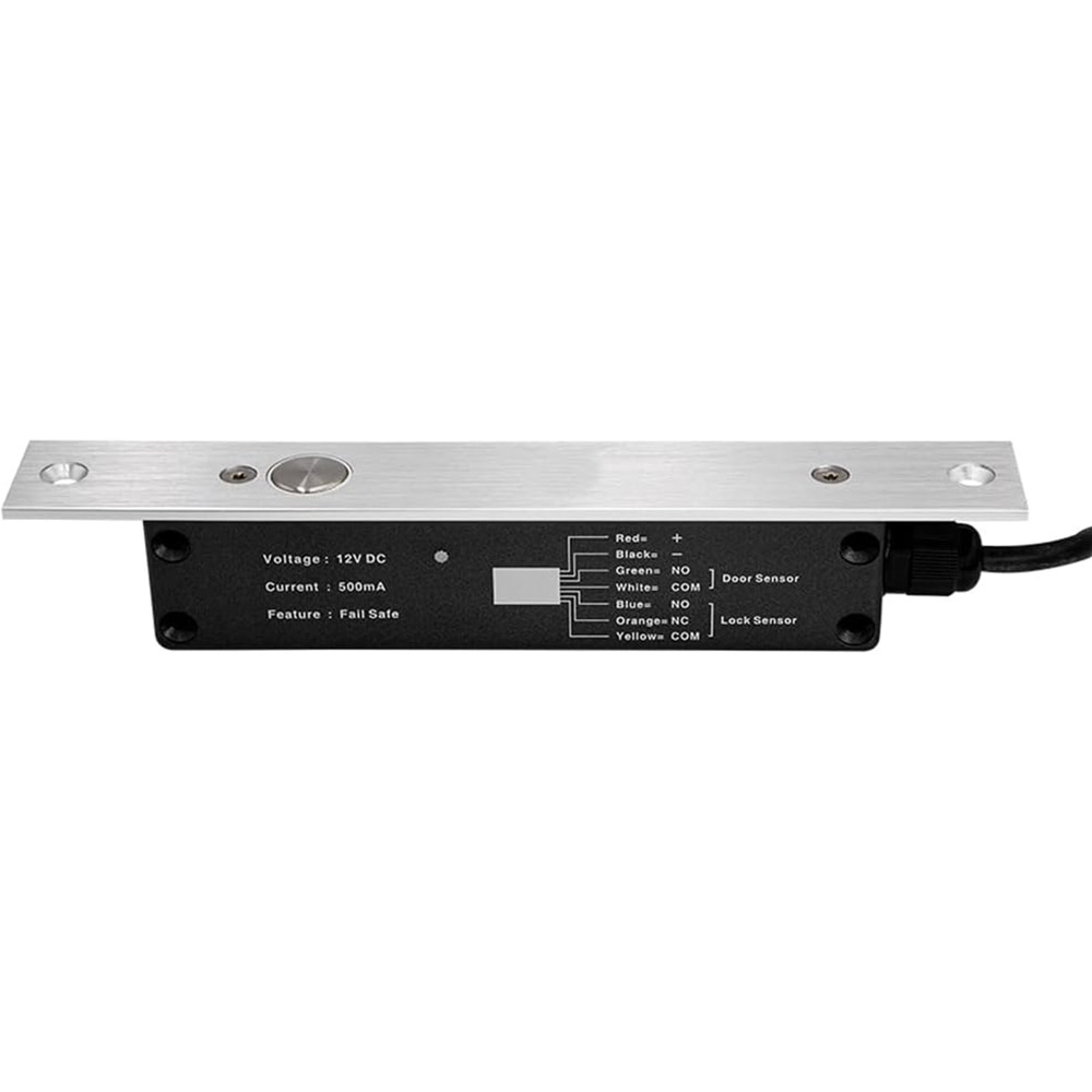 Замок ригельний Yli Electronic YB-200IP врізний для системи контролю доступу