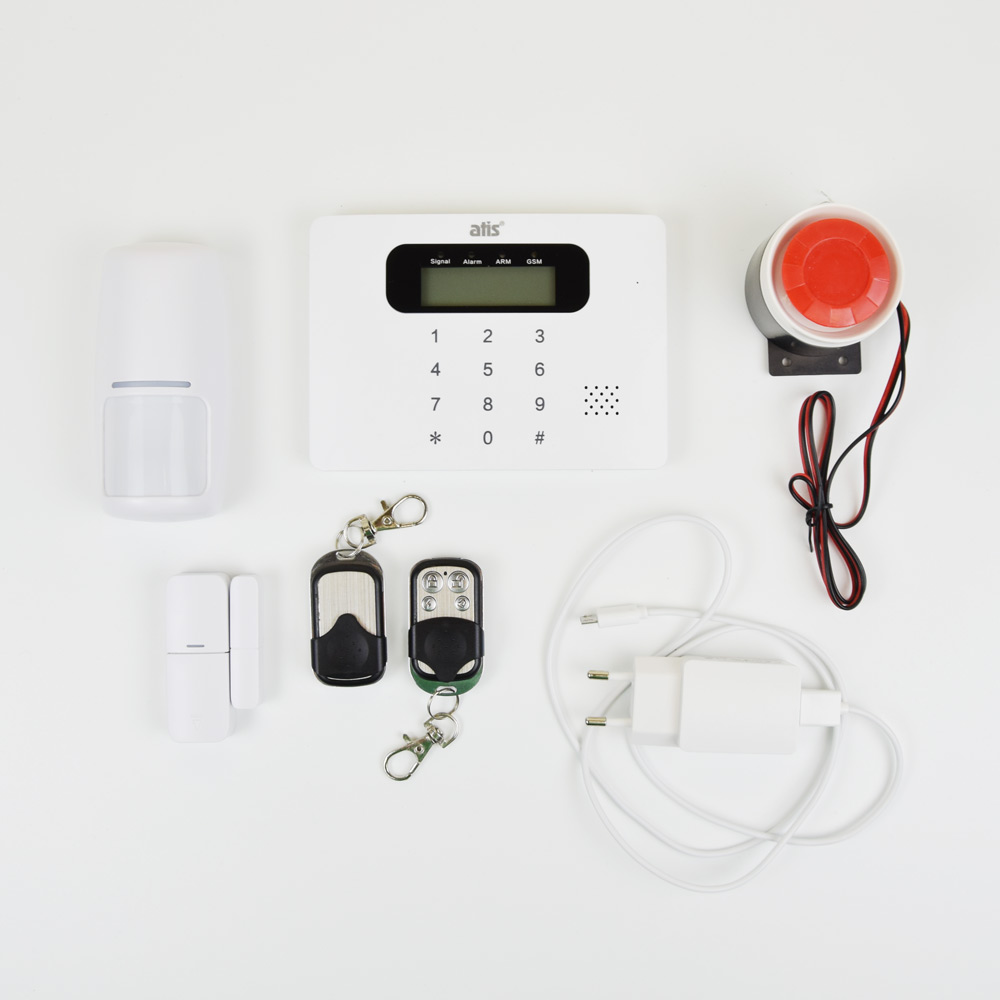 Комплект беспроводной сигнализаций Atis Kit GSM 100 со встроенной клавиатурой
