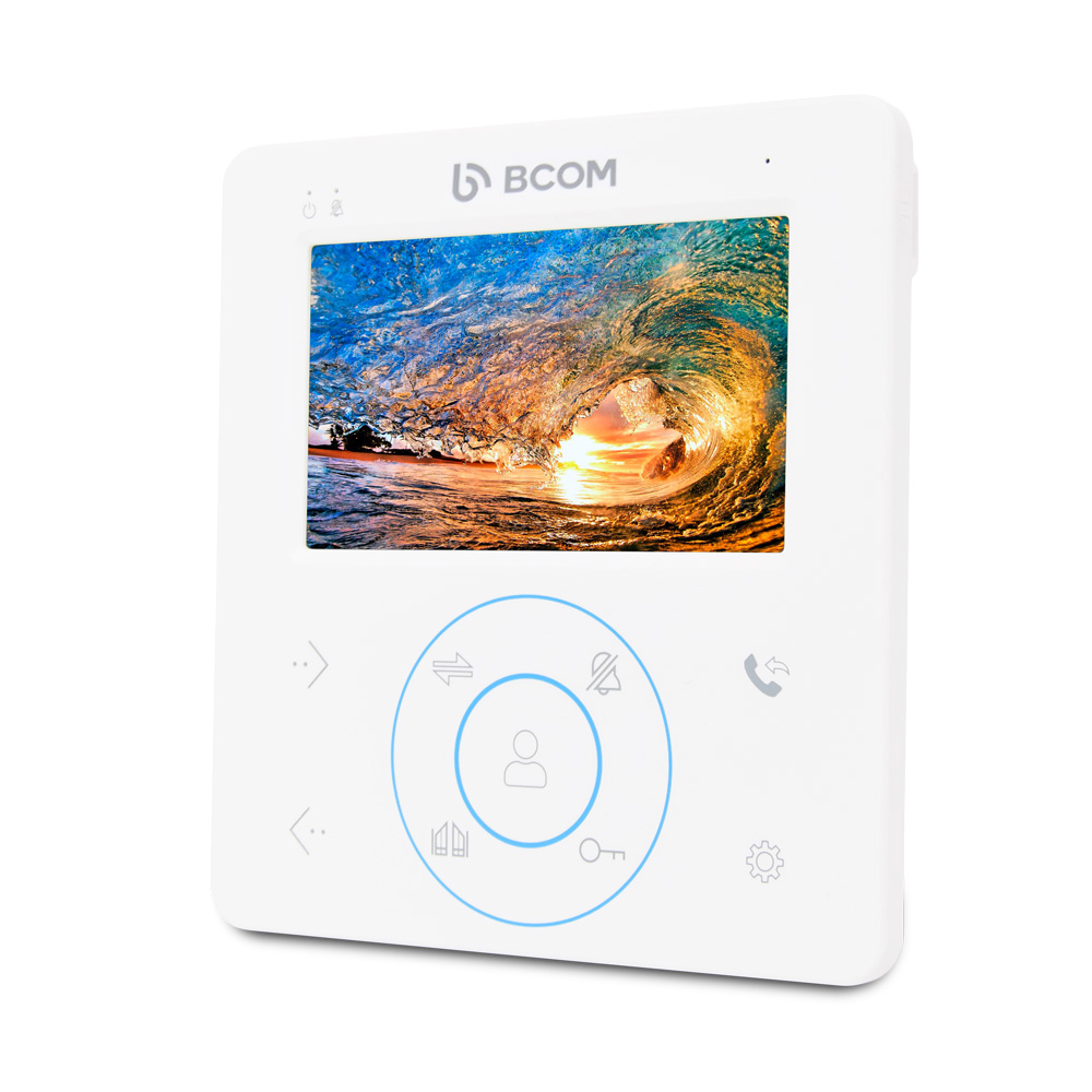Комплект видеодомофона BCOM BD-480M White Kit