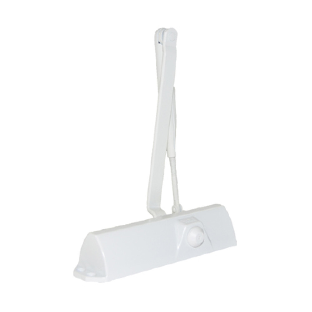 Дотягувач дверей Dorma TS68 white з важільною передачею