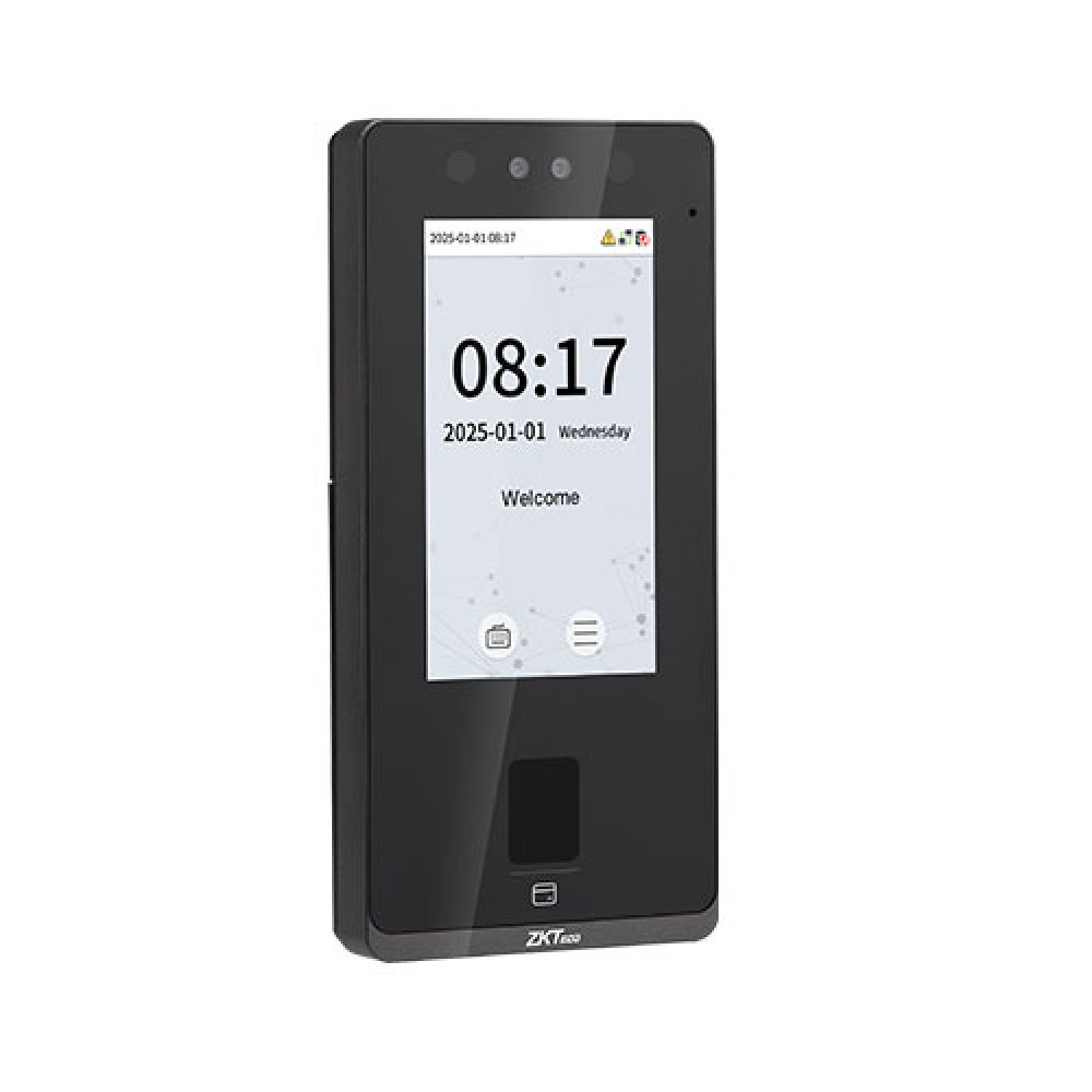 Биометрический терминал ZKTeco SenseFace 4A [FP][ID] распознавание лиц, отпечатков пальцев, считывателем карт EM-Marine