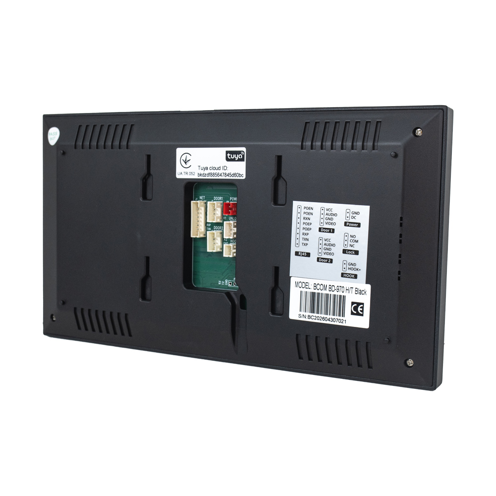 Wi-Fi відеодомофон BCOM BD-970 H/T Black з підтримкою Tuya Smart