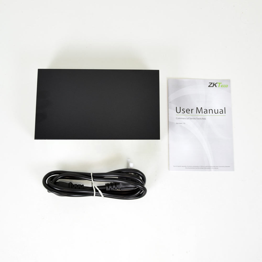 8-портовый PoE коммутатор ZKTeco ZK-PoE82N-120W