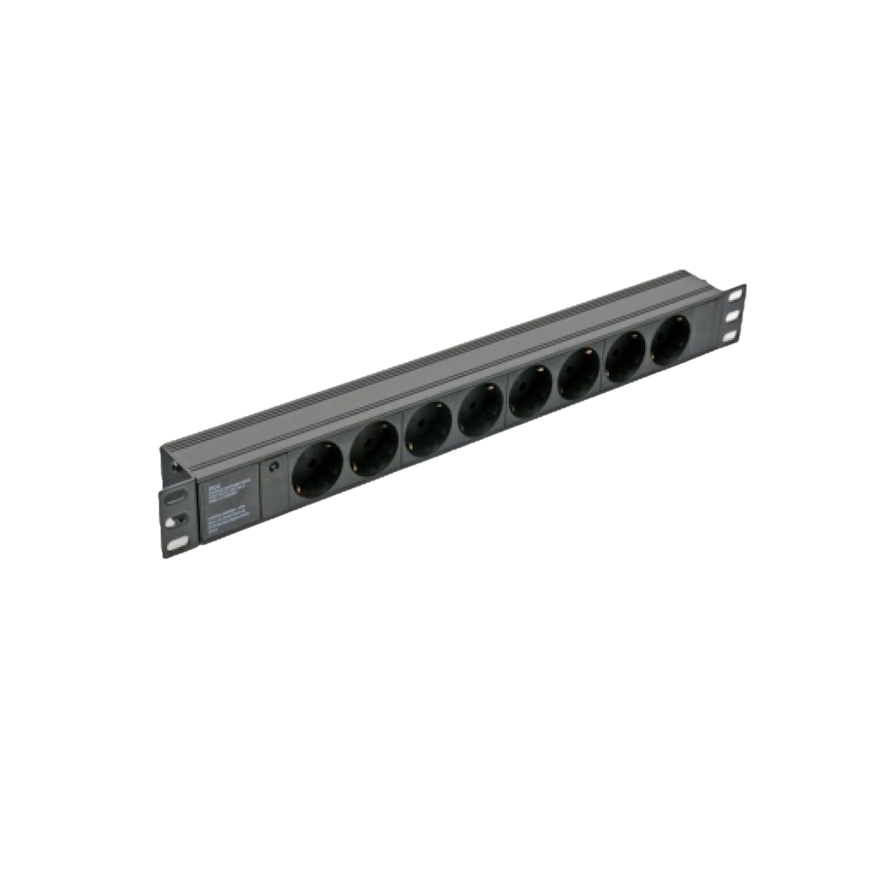 Сетевой фильтр Kingda KD-GER(16)N1008WKPB19A-C14 8 розеток 19"