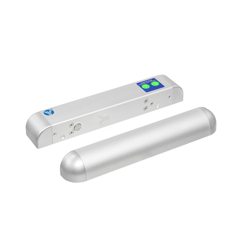 Система контроля доступа: терминал ZKTeco Horus TL1, замок YB-500H(LED), кнопка Yli Electronic ISK-841B
