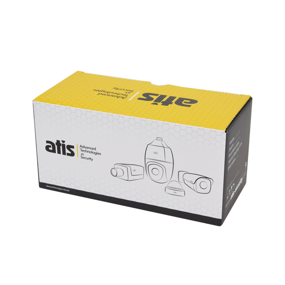 4 МП IP-відеокамера ATIS ANW-4MAFIRP-50W/2.8-12A Ultra із вбудованим мікрофоном для системи IP-відеоспостереження