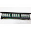 Патч-панель CMS 19" 24xRJ-45 FTP, кат. 5e с организатором кабеля, Kingda
