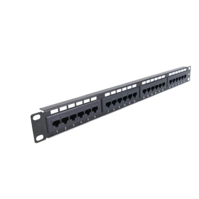 Патч-панель Hypernet 24 порта UTP 1U кат. 6е PP-KUTP6-24-NM