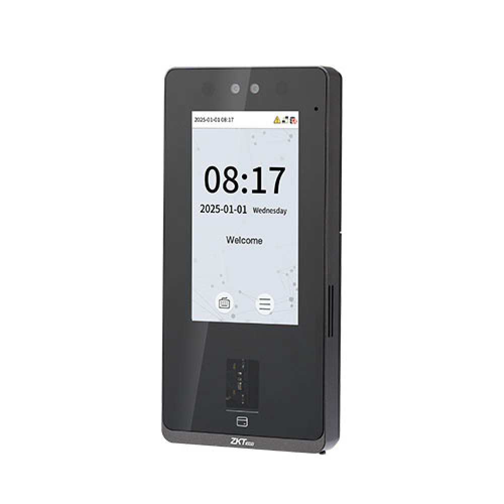 Биометрический терминал ZKTeco SenseFace 4A [FP][ID] распознавание лиц, отпечатков пальцев, считывателем карт EM-Marine