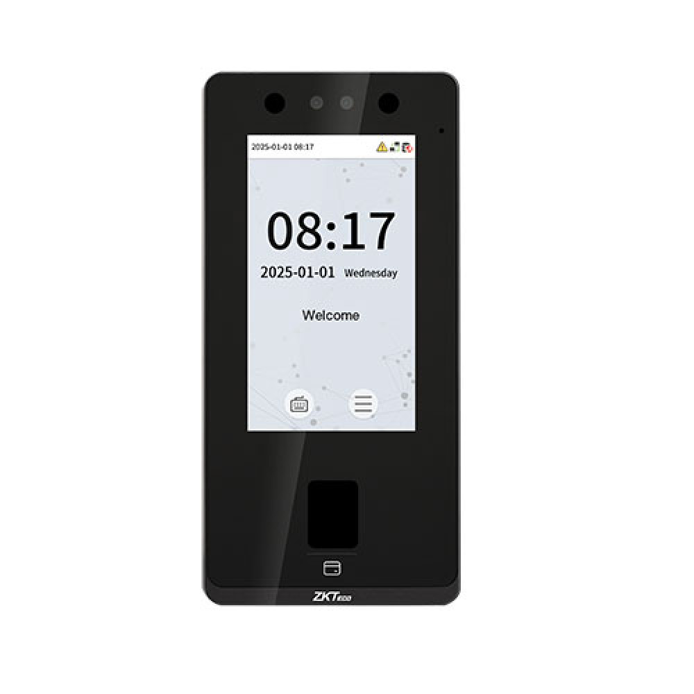 Биометрический терминал ZKTeco SenseFace 4A [FP][ID] распознавание лиц, отпечатков пальцев, считывателем карт EM-Marine
