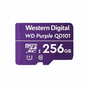 Карта пам'яті Western Digital MICRO SDXC 256 GB UHS-I WDD256G1P0C WDC спеціалізована для відеоспостереження