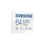 Карта памяти Samsung Evo MicroSDXC 64GB UHS-I U1 V10 A1 + адаптер SD (MB-MC64SA/EU)