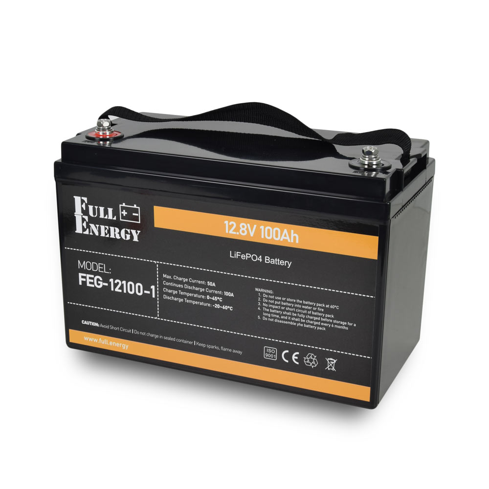 Акумулятор LiFePO4 Full Energy FEG-12100-1 12.8В 100А·год з Bluetooth 